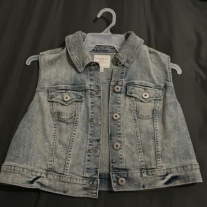 Vintage Stretch Denim Vest